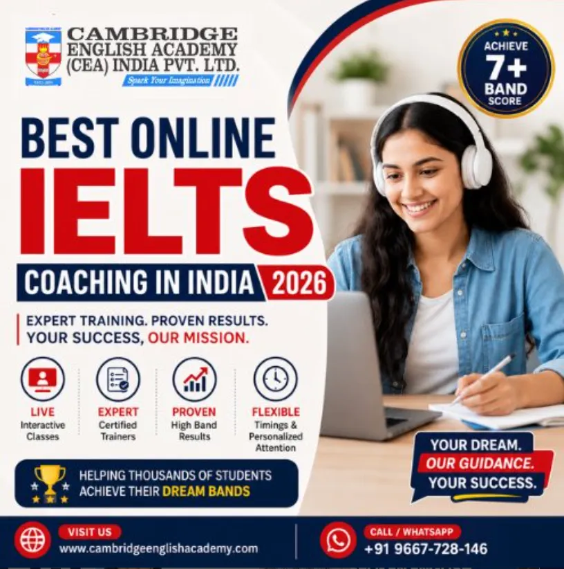 Cambridge English Academy social media creative